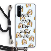Hello: OnePlus Nord Transparant Hoesje met koord