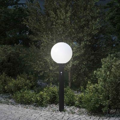 Bolderverlichting met sensor 80 cm zwart IP44