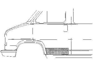 Plaatwerkdeel Duc/pe.j5/citrechts C25 82-.d 1745171