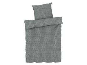 LIVARNO home Dekbedovertrek 140 x 200 cm (ornament groen)