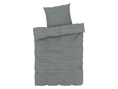 LIVARNO home Dekbedovertrek 140 x 200 cm (ornament groen)