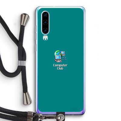 Win98: Huawei P30 Transparant Hoesje met koord