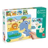 Set van 6 Puzzels Diset