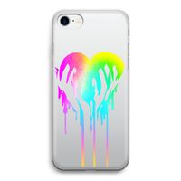 Hold My Heart: iPhone SE 2020 Transparant Hoesje