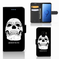 Telefoonhoesje met Naam Samsung Galaxy S9 Skull Eyes
