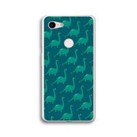 Diplodocus: Google Pixel 3 XL Transparant Hoesje