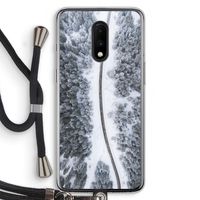 Snøfall: OnePlus 7 Transparant Hoesje met koord