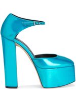 Giuseppe Zanotti escarpins Bebe 150 mm à plateforme - Bleu