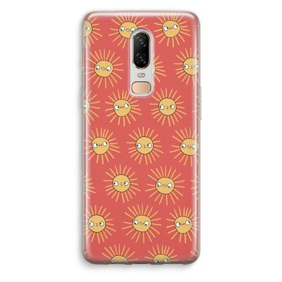 Zon: OnePlus 6 Transparant Hoesje
