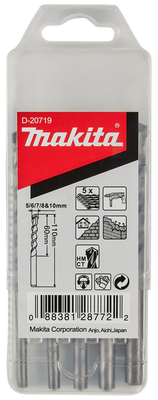 Makita Accessoires Steenborenset 5-delig - D-20719 D-20719
