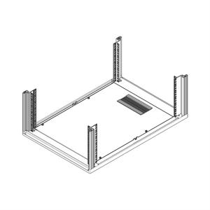 nVent SCHROFF 27230055 19 inch Afdekking met borstels voor patchkast Meerdere kleuren