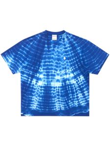 Marcelo Burlon County of Milan AOP Soundwaves-print T-shirt - Bleu