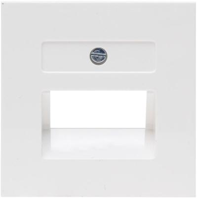 Enzo Kopp HK07 WIT afdekplaat ISDN dubbel 4622060