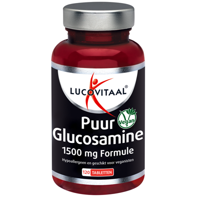 Lucovitaal Voedingssupplementen Puur Glucosamine 1500mg Tabletten 120Tabletten