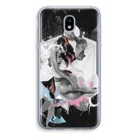 Camouflage de sommeil: Samsung Galaxy J5 (2017) Transparant Hoesje