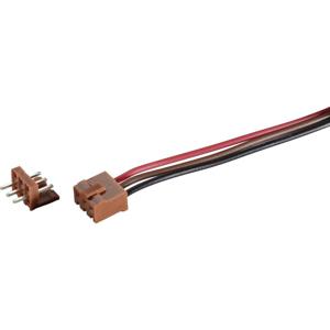 TRU COMPONENTS Afgemonteerde kabel Totaal aantal polen: 3 1 stuk(s)