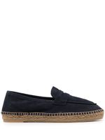 Castañer espadrilles façon mocassins - Bleu