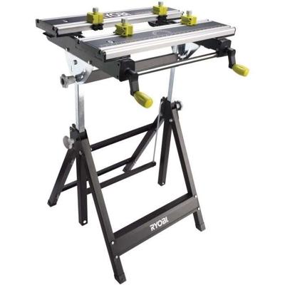 RYOBI-werkbank RWB03 opvouwbaar, verstelbaar en zwenkbaar met een maximale belasting van 100 kg