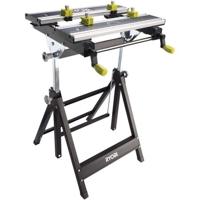 RYOBI-werkbank RWB03 opvouwbaar, verstelbaar en zwenkbaar met een maximale belasting van 100 kg