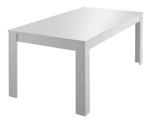 Eettafel Dama 180 cm breed hoogglans wit