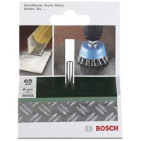 Bosch Accessories 2609256521 Komborstel voor boormachines - gevlochten draad, 65 mm Schacht-Ø 6 mm 1 stuk(s)