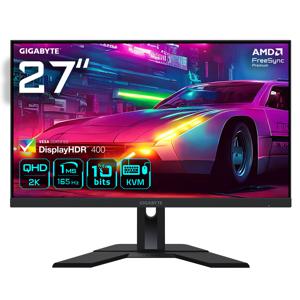 Gigabyte M27Q Gaming monitor Energielabel F (A - G) 68.6 cm (27 inch) 16:9 1 ms HDMI, DisplayPort, USB 3.0, USB-C, Hoofdtelefoonaansluiting IPS LCD