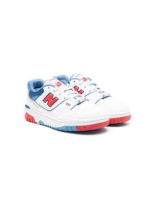 New Balance Kids baskets lacées à bout rond - Blanc