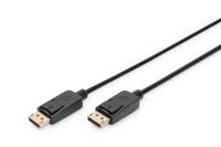 Digitus AK-340100-020-S DisplayPort-kabel DisplayPort Aansluitkabel DisplayPort-stekker, DisplayPort-stekker 2.00 m Zwart