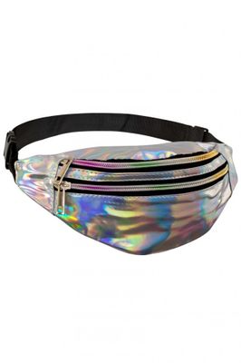 Heuptasje holografisch zilver