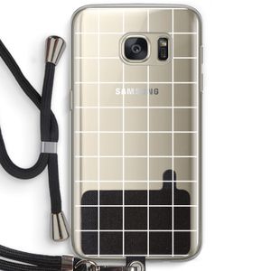 Rooster 2: Samsung Galaxy S7 Transparant Hoesje met koord