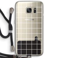 Rooster 2: Samsung Galaxy S7 Transparant Hoesje met koord