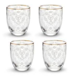 Pip Studio Waterglazen - Set van 4 - Floral - Early Bird - 280ml