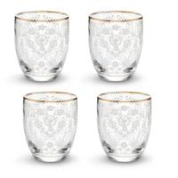 Pip Studio Waterglazen - Set van 4 - Floral - Early Bird - 280ml