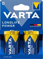 Varta Batterij Longlife Power D, blister van 2 stuks