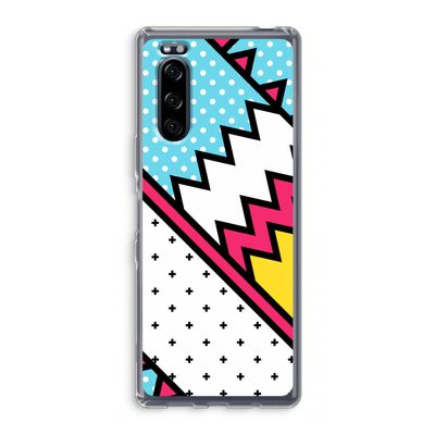Pop Art #2: Sony Xperia 5 Transparant Hoesje