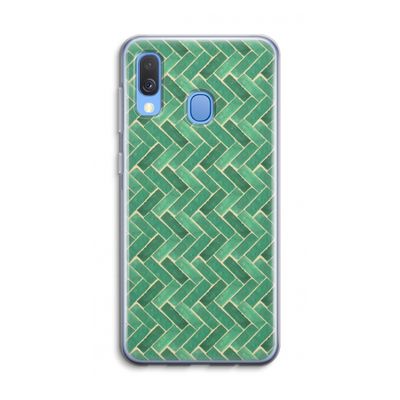 Moroccan tiles 2: Samsung Galaxy A40 Transparant Hoesje