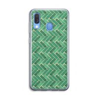 Moroccan tiles 2: Samsung Galaxy A40 Transparant Hoesje