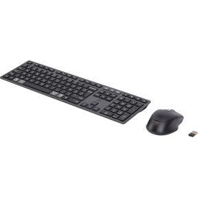 HP 720 Multi-Device Rechargeable Wireless Keyboard and Mouse Combo