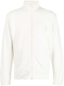 MARANT veste zippée à logo brodé - Blanc