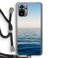 Water horizon: Xiaomi Redmi Note 10S Transparant Hoesje met koord