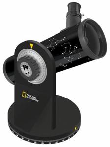 National Geographic 76/350, DOBSON Spiegeltelescoop Azimutaal Dobson Vergroting 18 tot 117 x