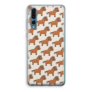Pony: Huawei P20 Pro Transparant Hoesje