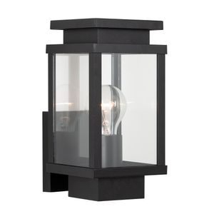 Boston Muurlamp Zwart met LED