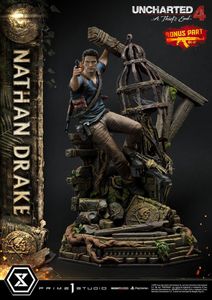 Uncharted 4: A Thief's End Ultimate Premium Masterline Statue 1/4 Nathan Drake Deluxe Bonus Version 69 cm