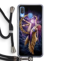 Aerial Angel: Samsung Galaxy A40 Transparant Hoesje met koord