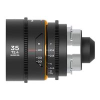 Laowa 35mm T2.4 1.5X S35 Nanomorph Cine Amber PL/EF-mount objectief - thumbnail