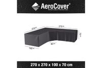 AeroCover | Loungesethoes 270 x 270 x 100 x 71(h) cm | L-vorm Trapeze - thumbnail