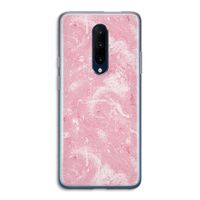 Abstract Painting Pink: OnePlus 7 Pro Transparant Hoesje