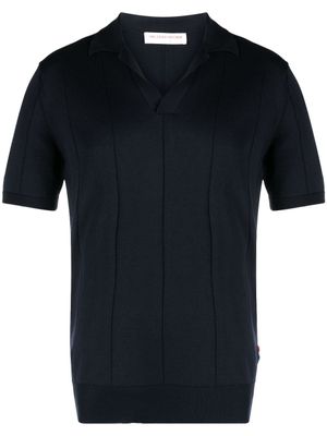 Orlebar Brown polo Horton en coton mélangé - Bleu