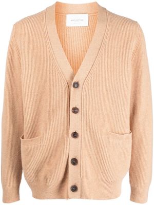 Ballantyne cardigan en laine à col v - Tons neutres